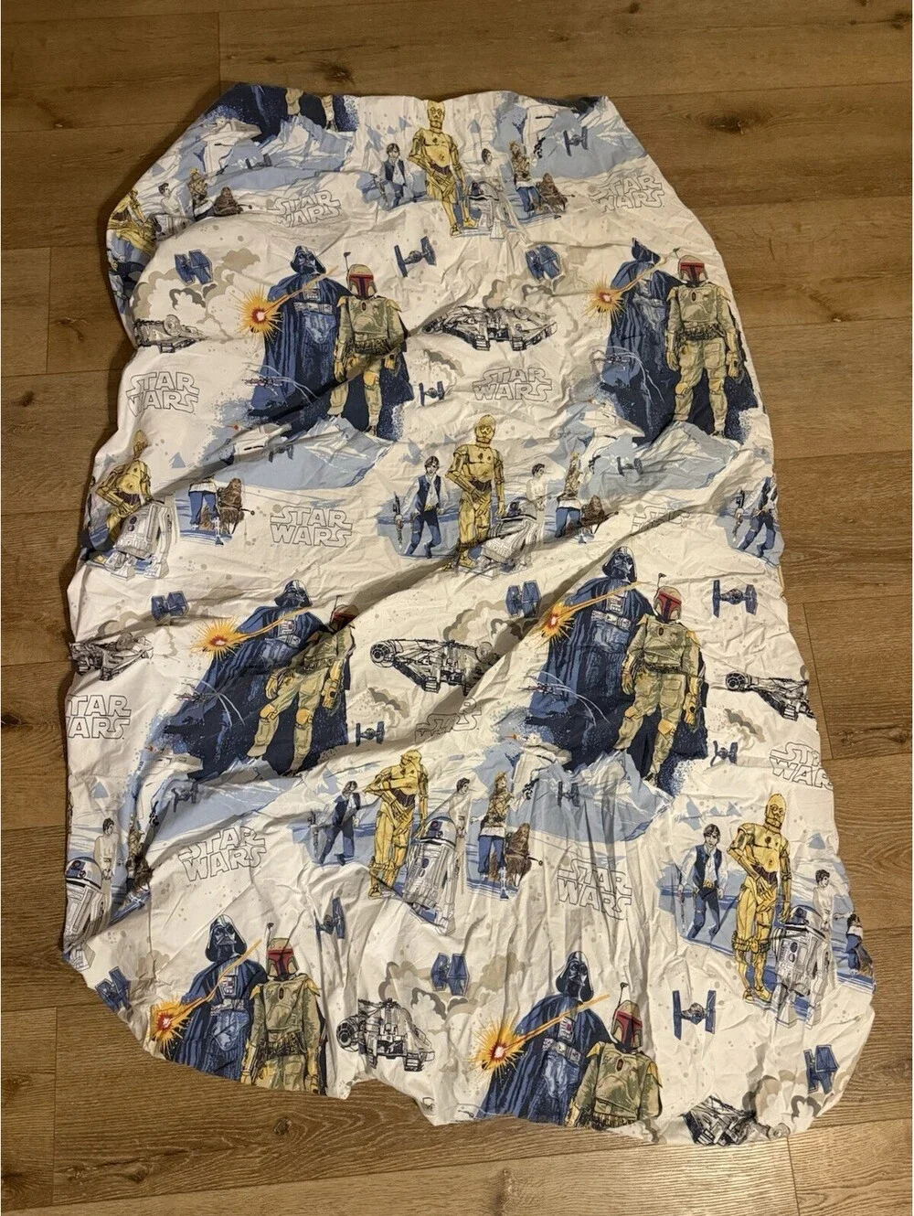 Star Wars Pottery Barn Kids Empire Strikes Back Full  Sheets